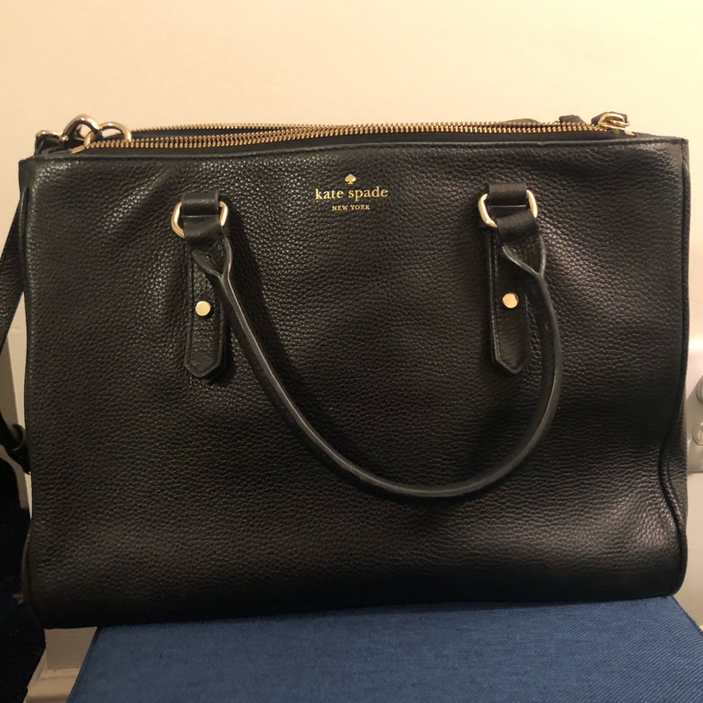 Large black Kate Spade Bag